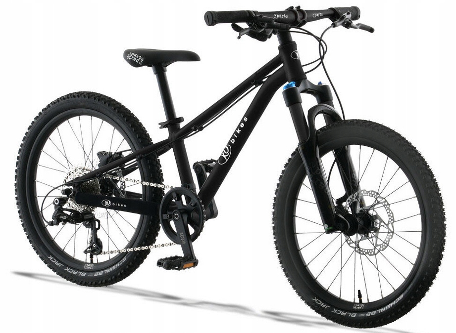 Lekki rowerek amortyzowany KUbikes 20 S Mtb Disc czarny
