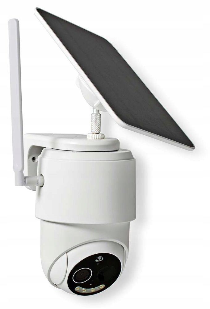 Nedis Ip kamera 4G/ venkovní/ IP65/ Wi-Fi/ 1080p/ Pir senzor/ Usb-c/ microS