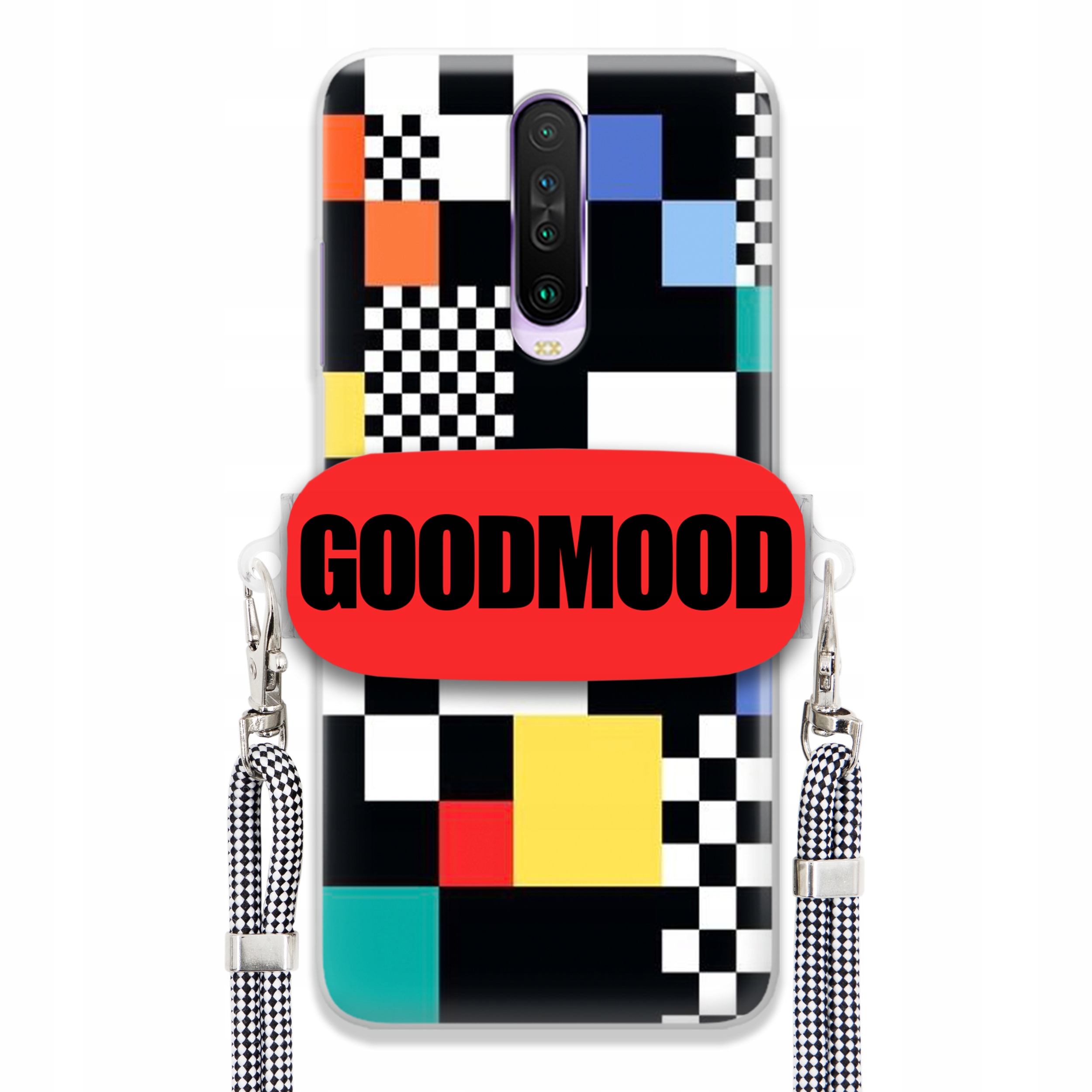 Pouzdro Pro Xiaomi Redmi K30 Case Držák Na Vodítko Zebra Telefonu Pixelart MIX Wz