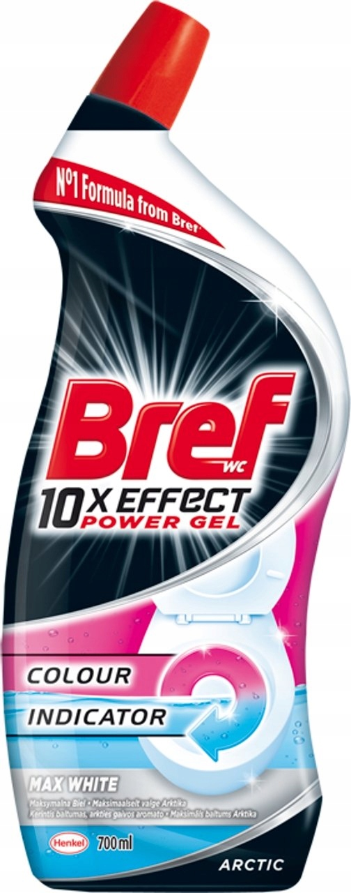

Bref Wc 10XEFFECT Max White Żel Do Toalet 700ML