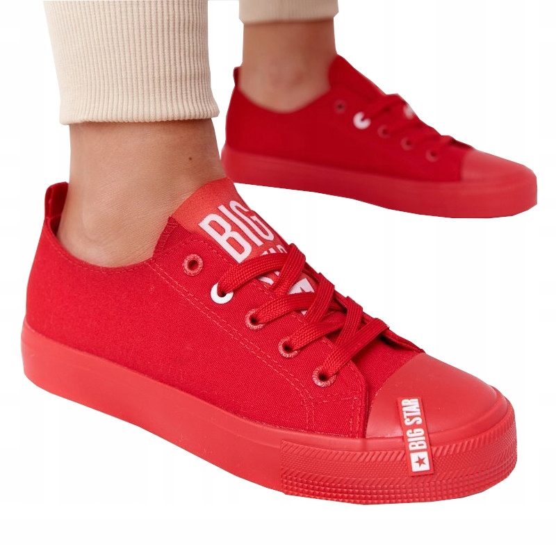 

Damskie Trampki Big Star HH274677 Czerwone 39