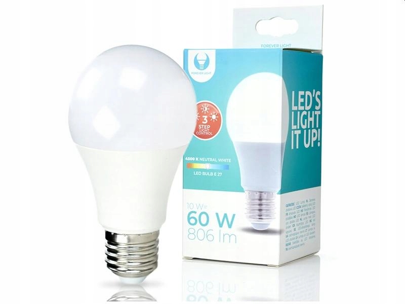 

Żarówka Led Z Regulacją Natężenia Światła 10W