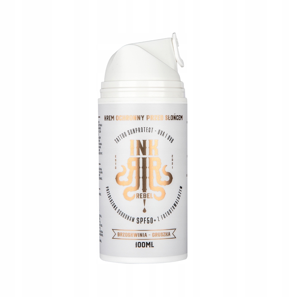 Inkrebel Krém Na Tetování SPF50+ Broskev 100 ML