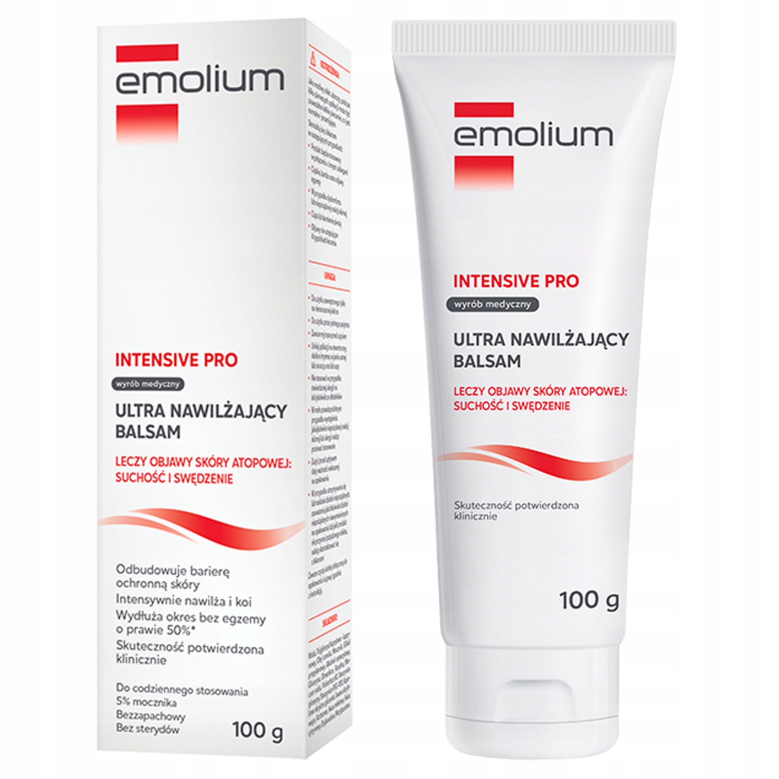 Krem ultra nawilżający EMOLIUM INTENSIVE PRO 100g