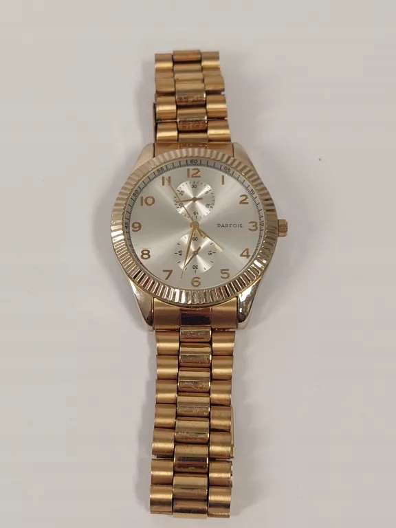 ZEGAREK DAMSKI ZŁOTY PARFOIS