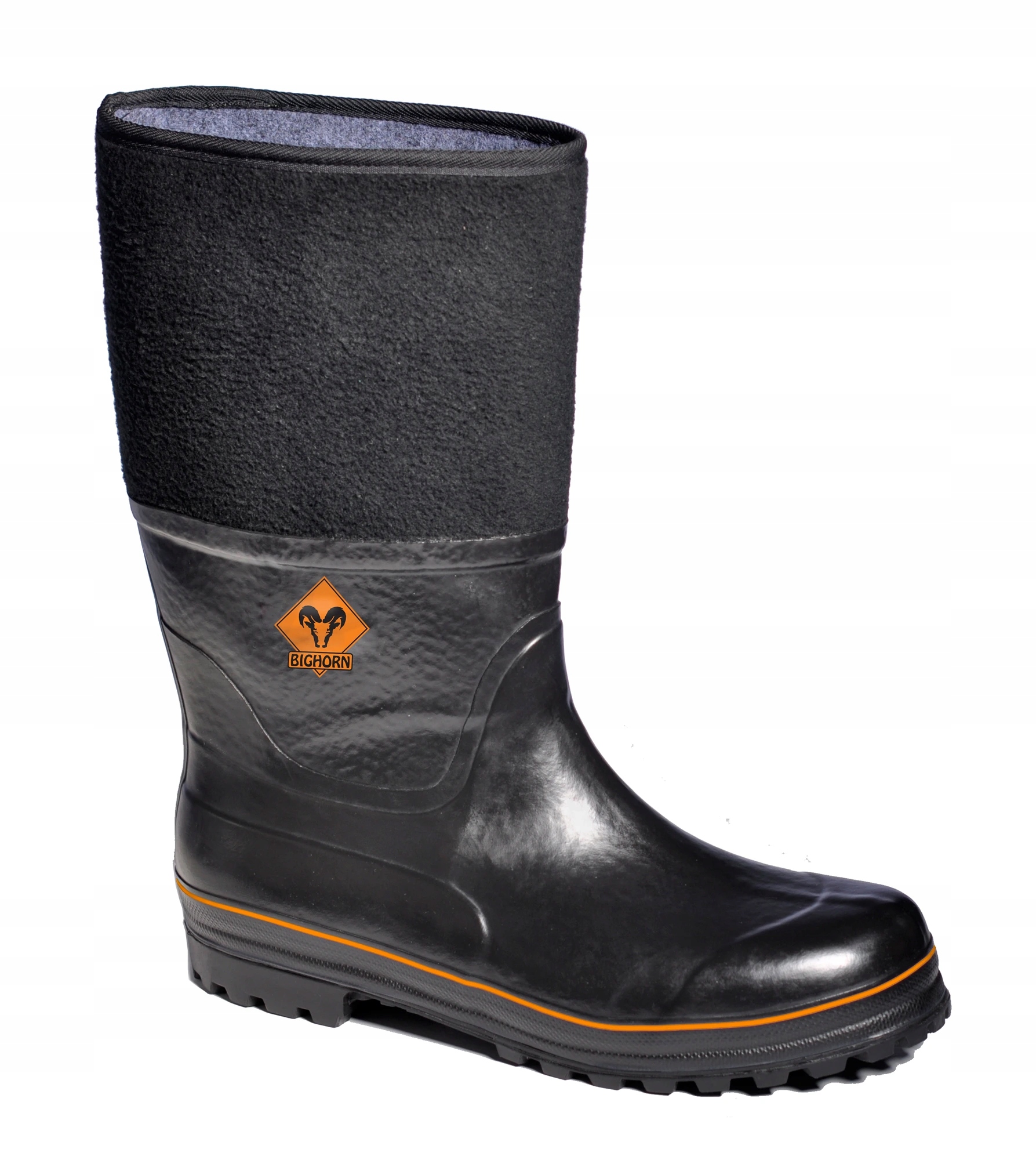 Dámské zateplené gumofilcové holínky Bighorn Ontario 3115 černé, vel. 39