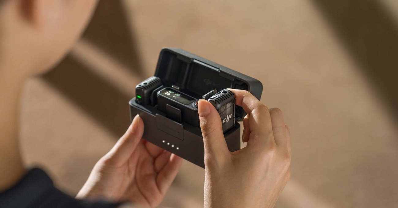 BEZPRZEWODOWY SYSTEM NAGRYWANIA TRANSMISJI AUDIO DJI MIC 2 (1 TX + 1 RX) Impedancja wyjściowa 32 Ω