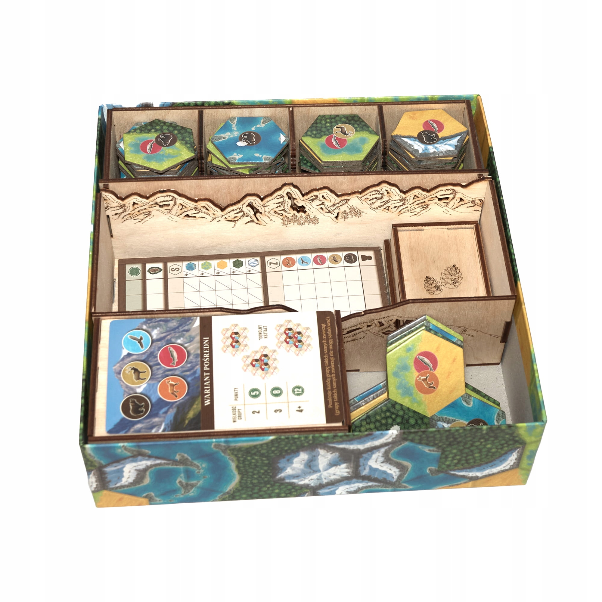 Kaskadia insert do gry - organizer