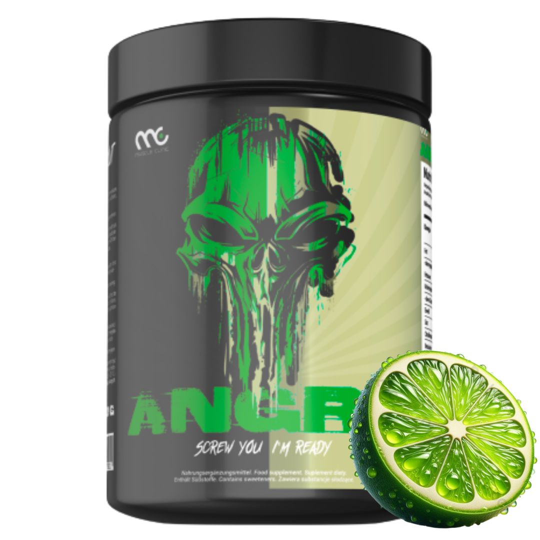 Muscle Clinic Angry 300g Pre-Workout předtréninkovka citrulin arginin MC