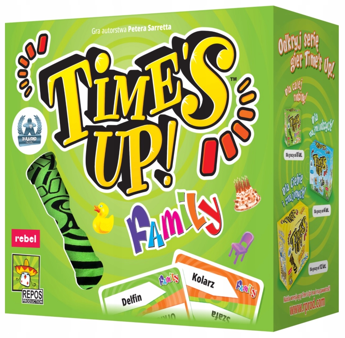 

Gra Time's Up Family (2020) Rebel Kalambury