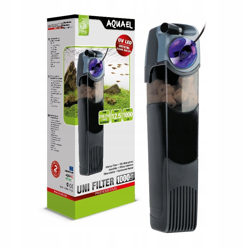 Levně Vnitřní Filtr S Uv Lampou Polské Značky Aquael Unifilter 750L/H