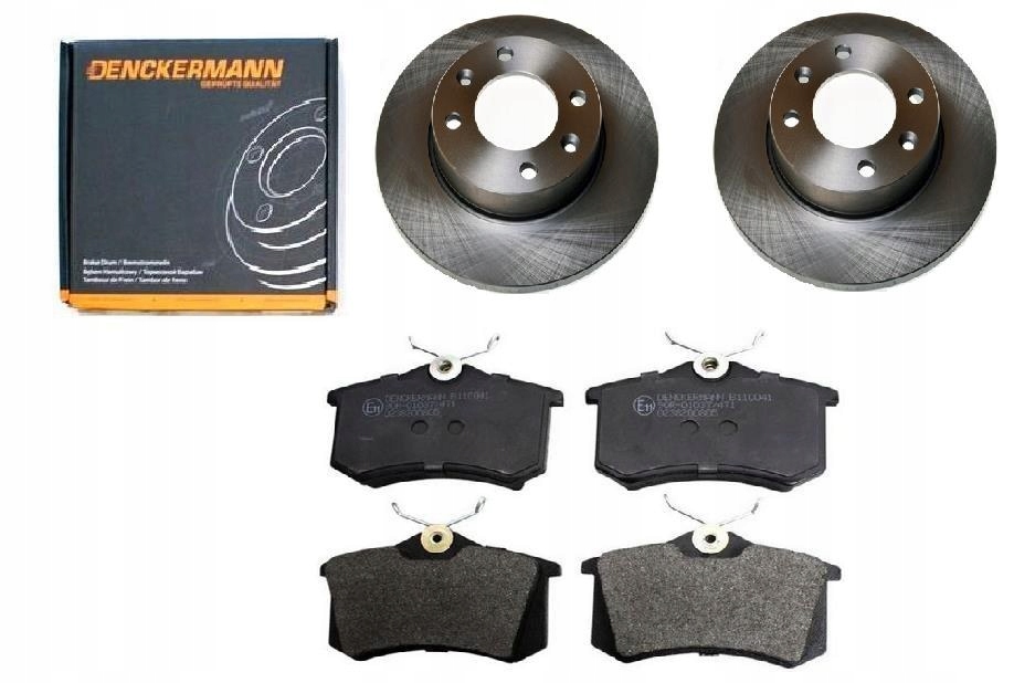 Kotouče Peugeot 307 1007 Zadní 247MM Sada.