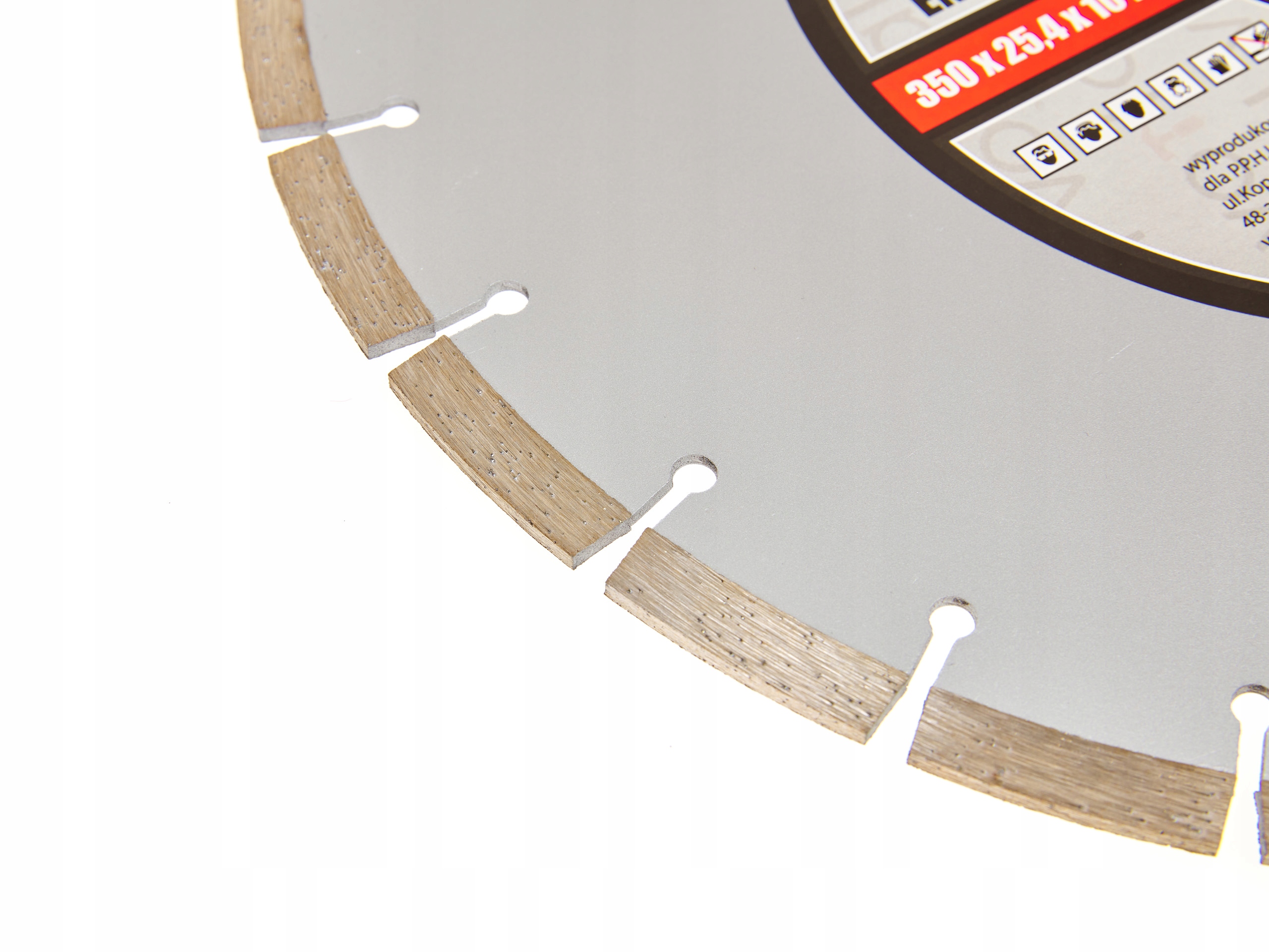 КУБИ СЕГМЕНТНІ БЕТОННІ ПЛАТКИ АЛМАЗНІ 350 ММ Бренд Vorfal