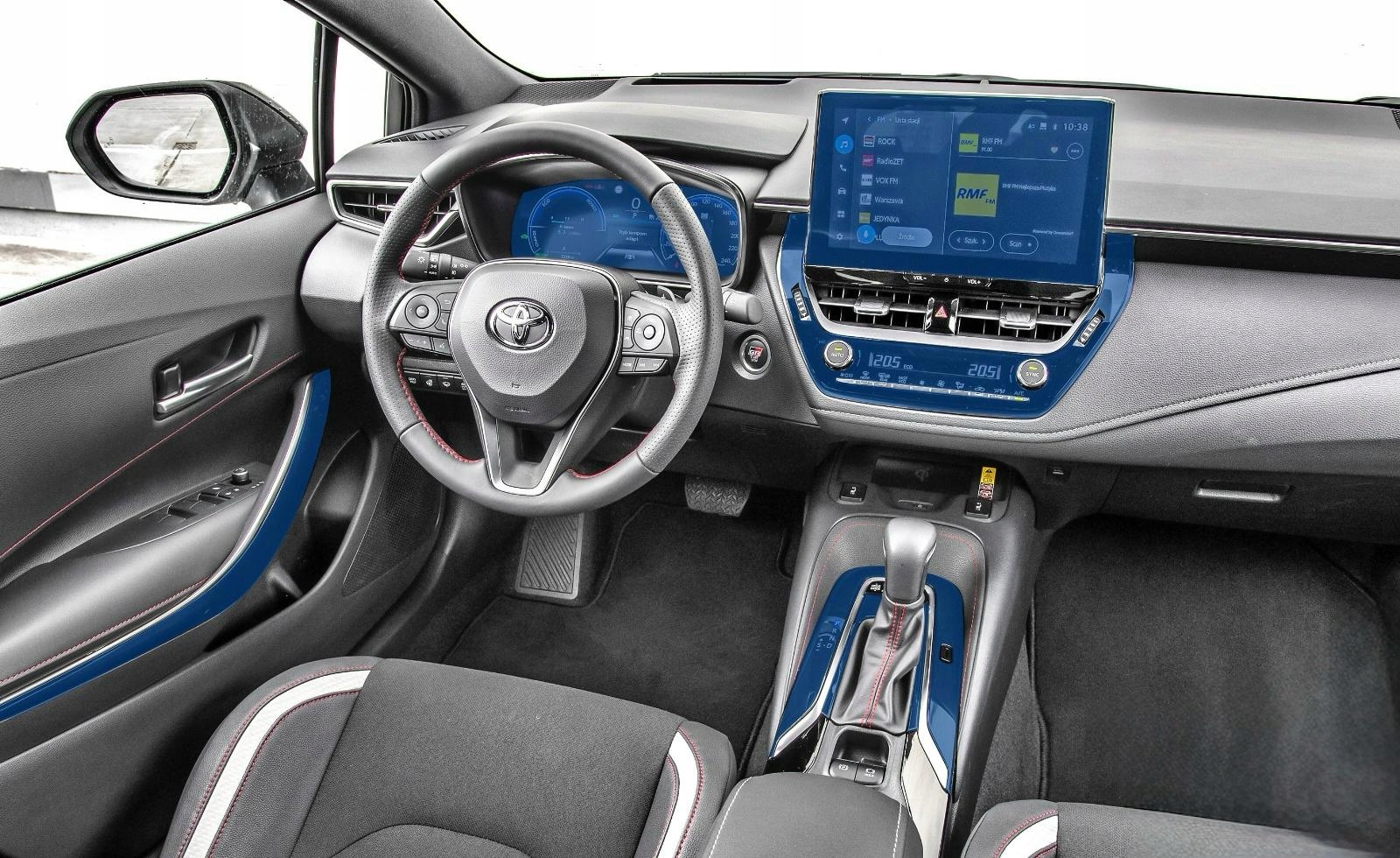 Ochranná fólia Ppf na interiér – Toyota Corolla – Priehľadná ochrana interiéru