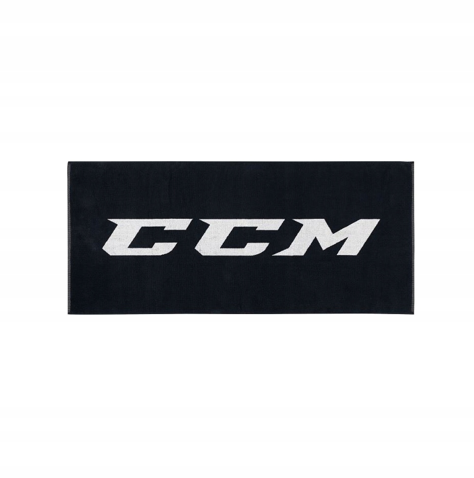 CCM Ručník CCM Skate Towell, černá