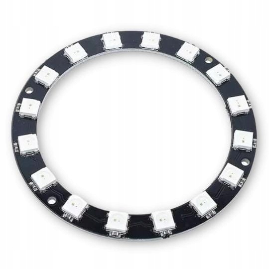 Светодиодное кольцо 24 светодиода WS2812 кольцевой светящийся модуль