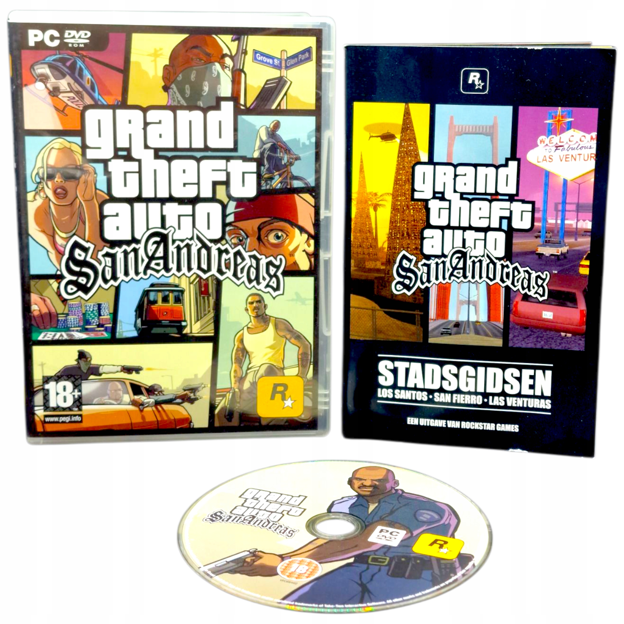 GRAND THEFT AUTO SAN ANDREAS GTA SA PC - Stan: Używany 165.00PLN