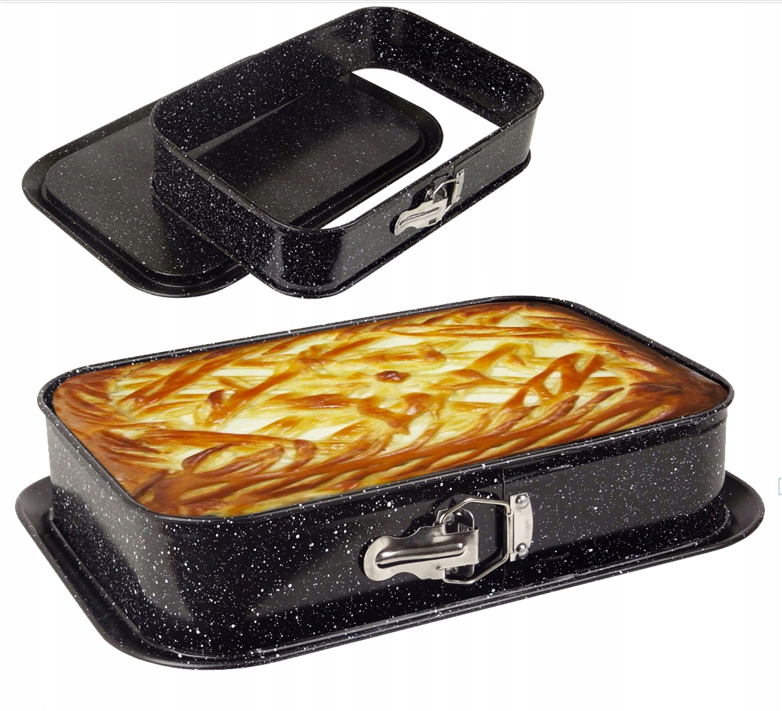 FORMA DO PIECZENIA TORTOWNICA BLACHA PROSTOKĄTNA