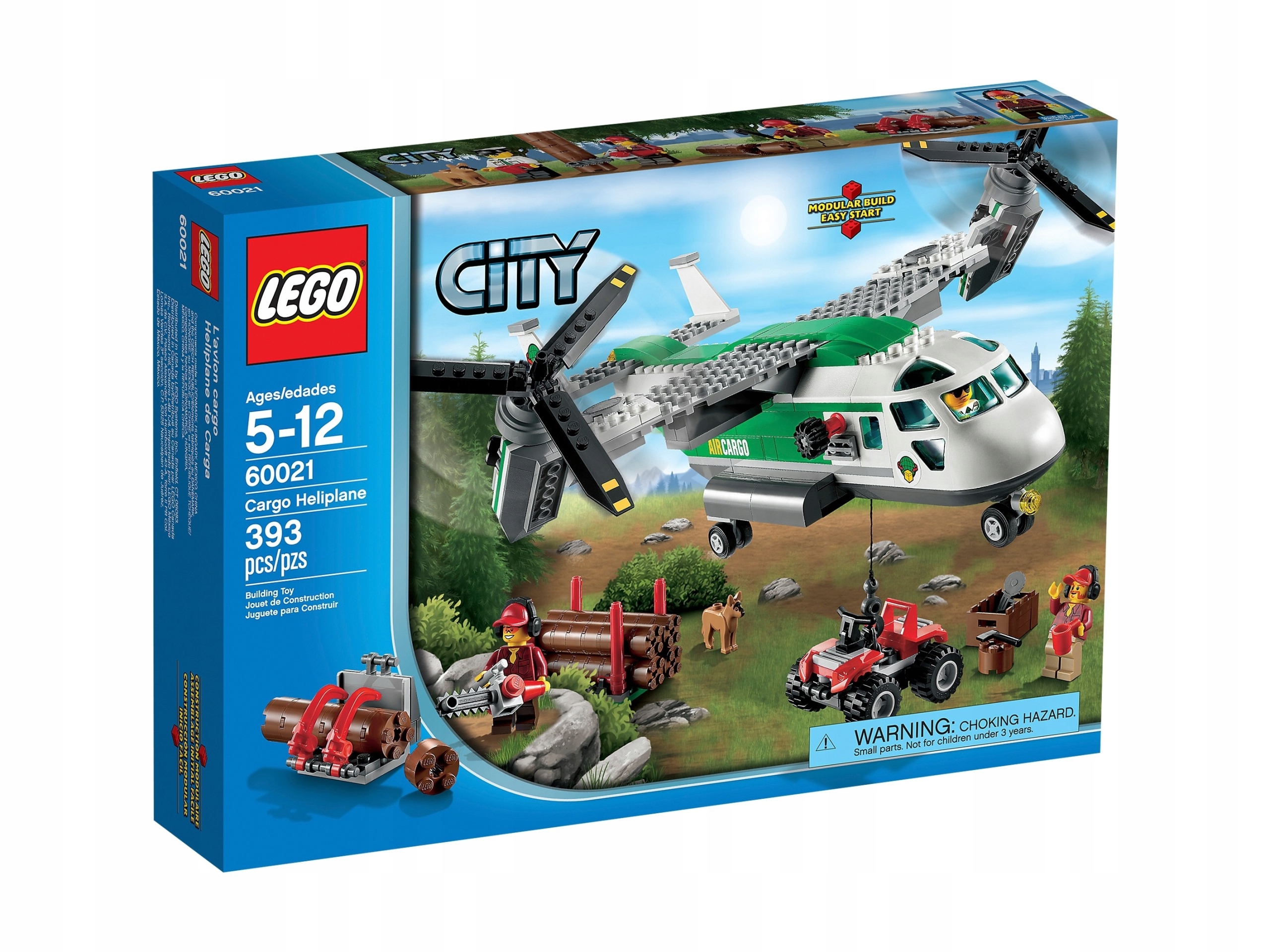 Lego City Nákladní letadlo 60021 Nové