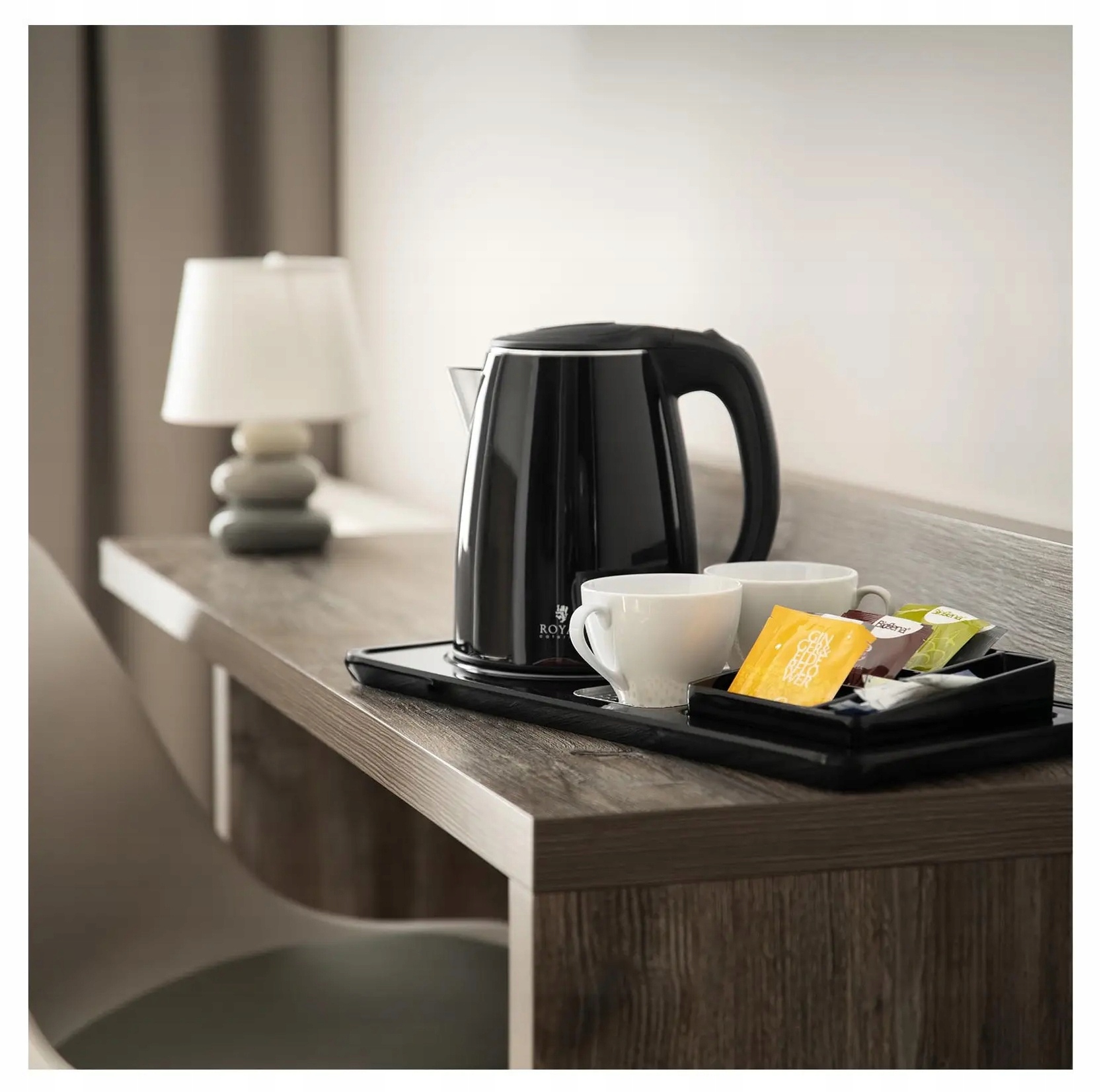 Czajnik elektryczny hotelowy 1,2L 1800W Royal Catering RC-HKS01 10011974
