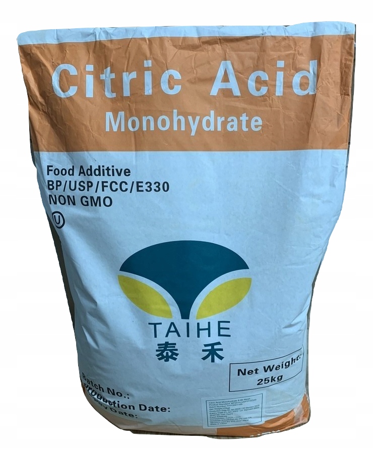 Kwas Cytrynowy worek 25kg gat. Spożywczy E330