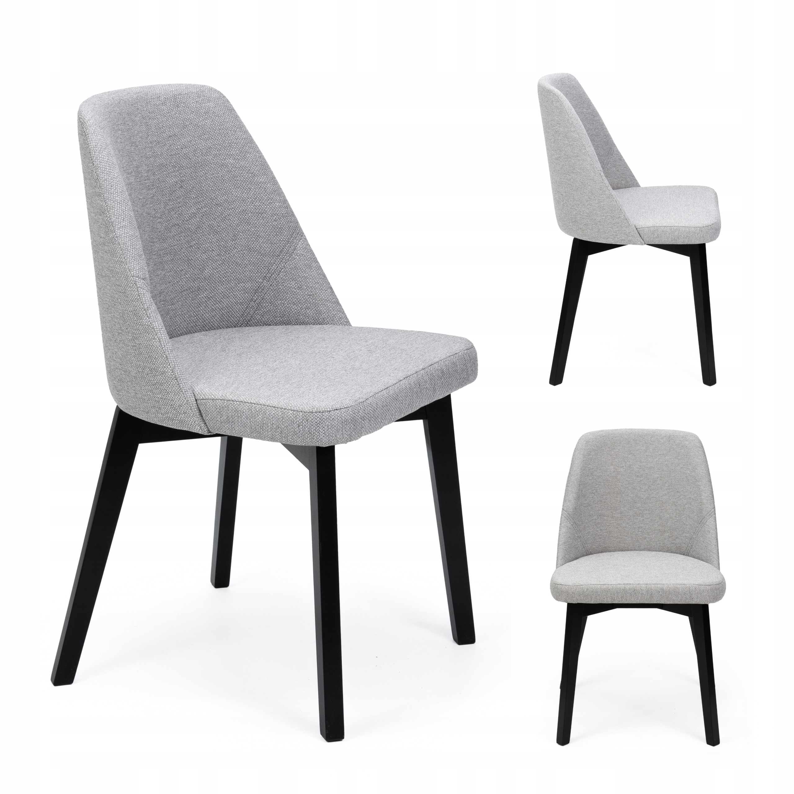 Moderní židle do obývacího pokoje Kancelář Jídelna Výjimečný design BELLUNO1 černá