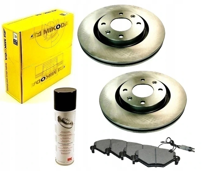 Тормозні диски колодки CITROEN C5 I , II 00-08 ПЕРЕД 283mm