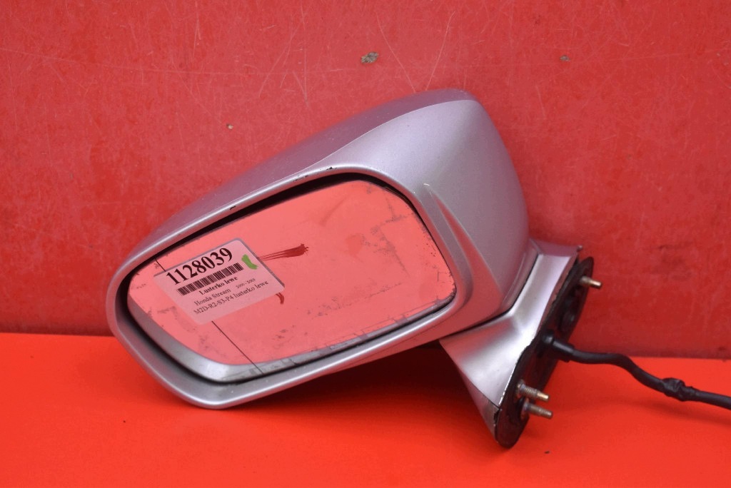 mirror left silver EU 010001 HONDA STREAM 1 and 00-03 5 PIN