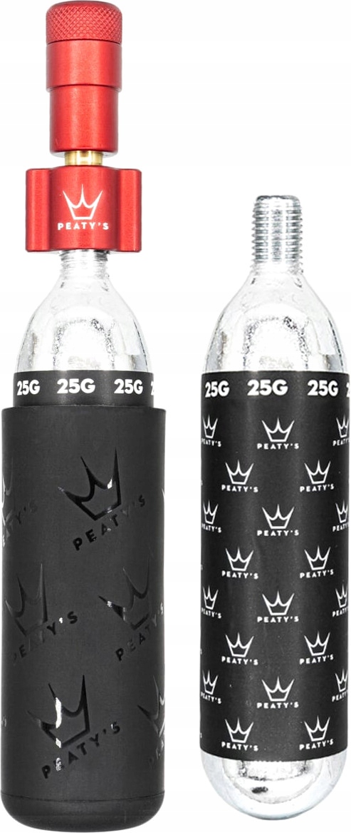 CO2 pumpa Peaty's Holeshot Mtb 2x25g