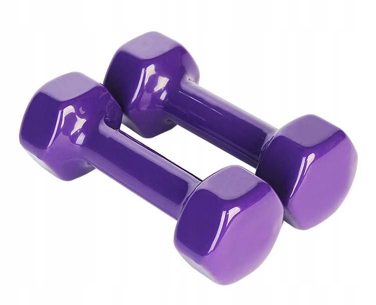 2SZT ZESTAW HANTLE CIĘŻARKI HANTELKI FITNESS 2x2KG Marka inna