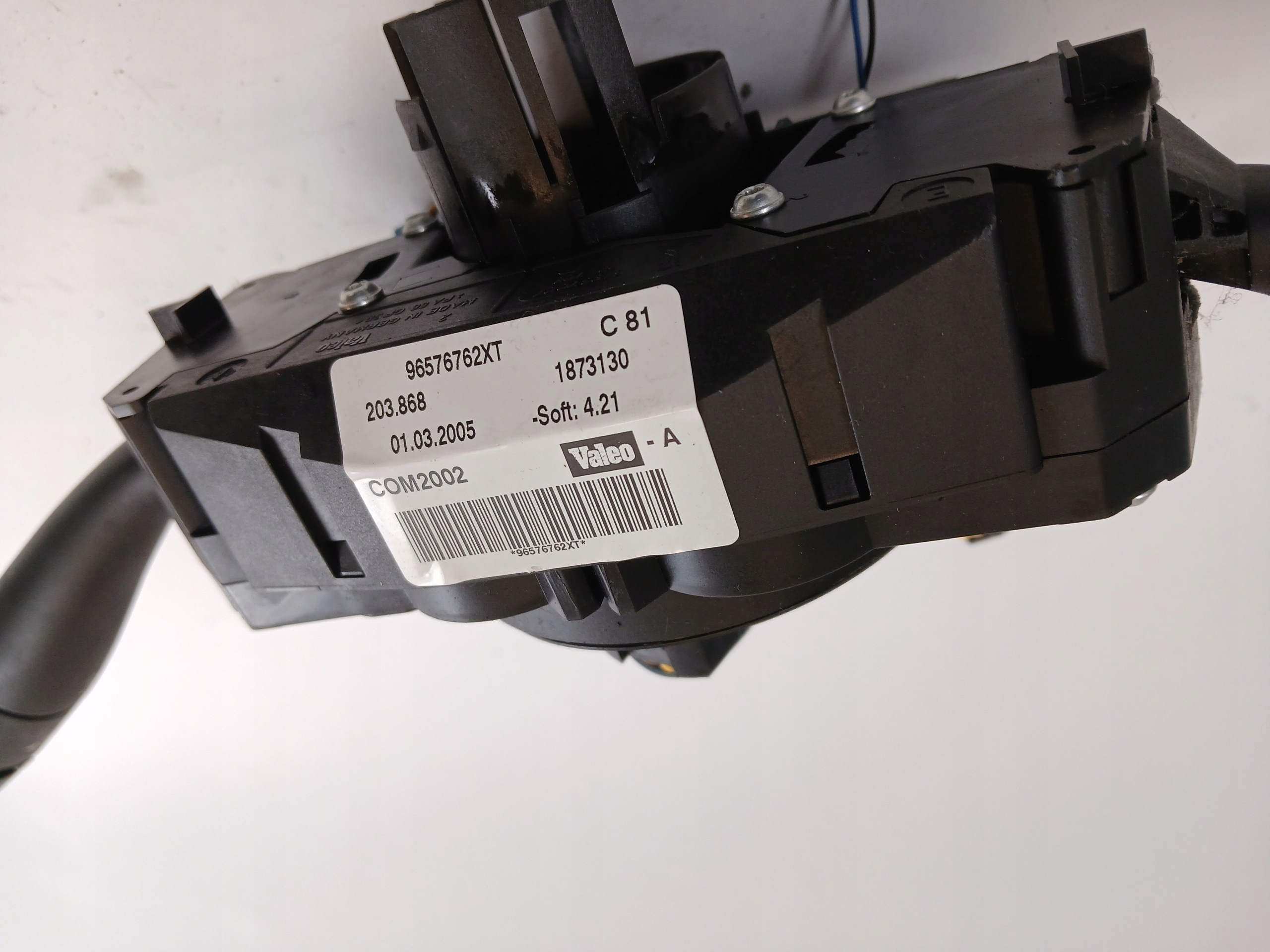 CITROEN C2 C3 et commande levier commodo sous volant 96576762XT