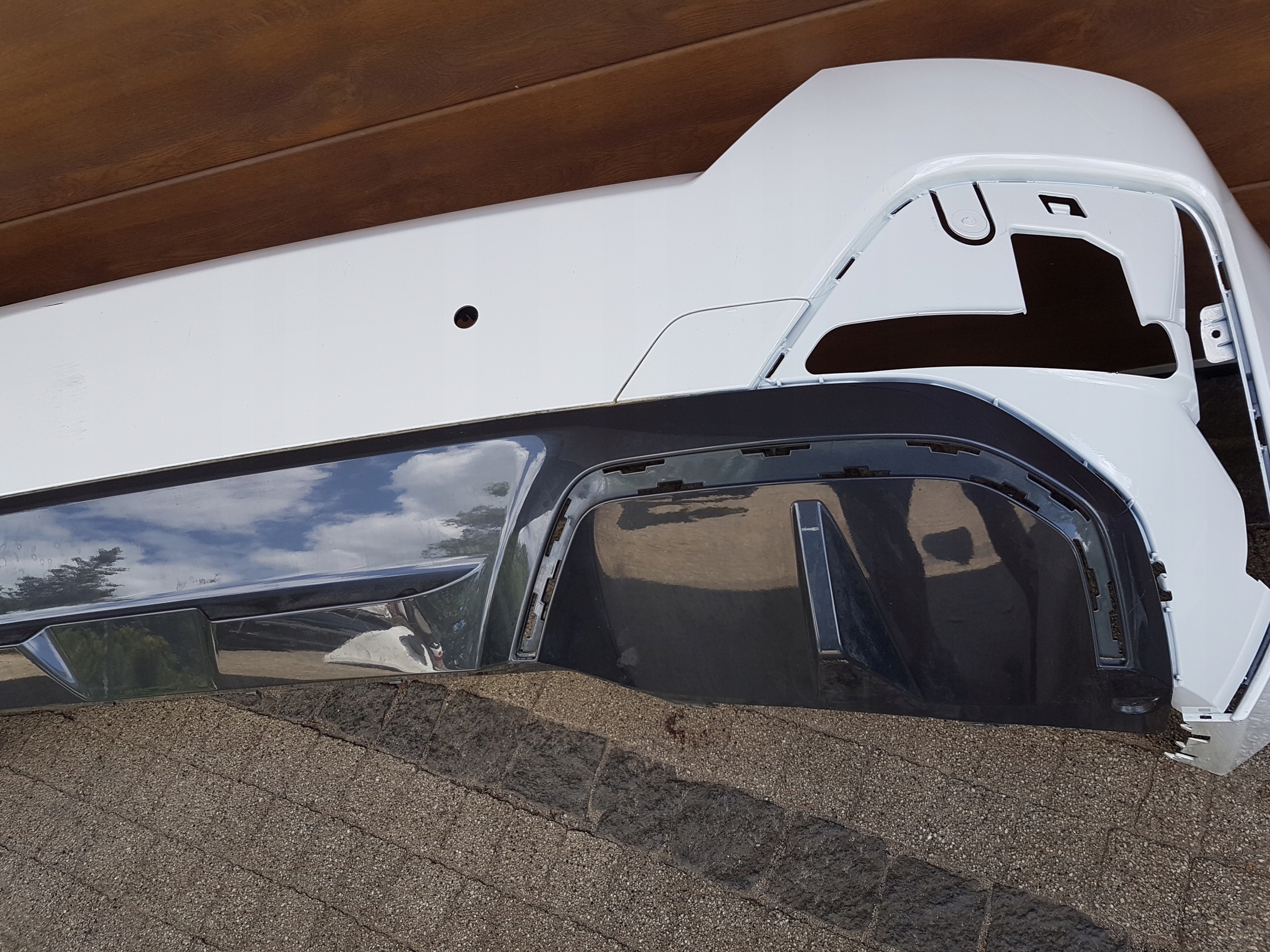 bumper rear BMW i4 G26 BEV m-packet