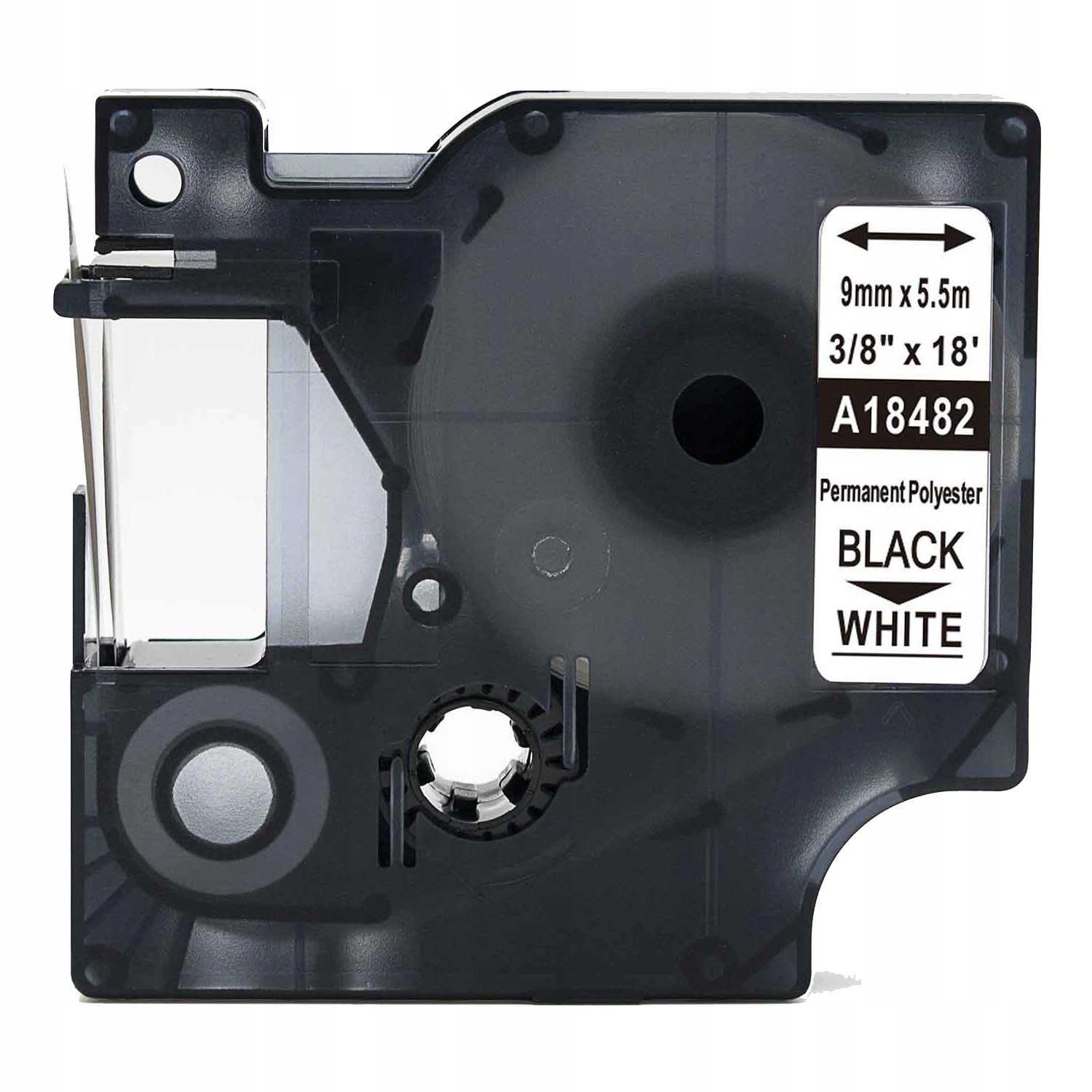 

Taśma poliestrowa do Dymo Rhino 9mm biała 18482