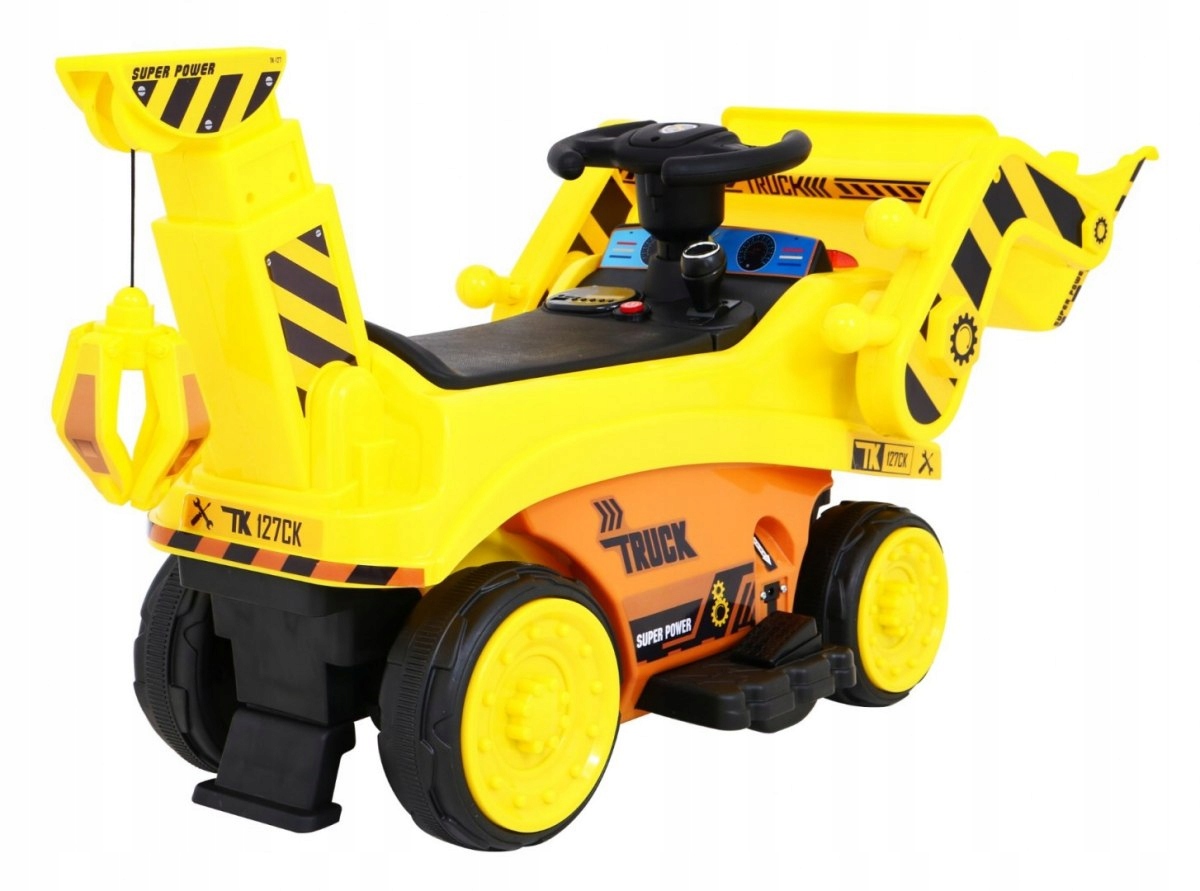 Pojazd Koparka Traktor Wywrotka Na Akumulator Długość pojazdu 113 cm