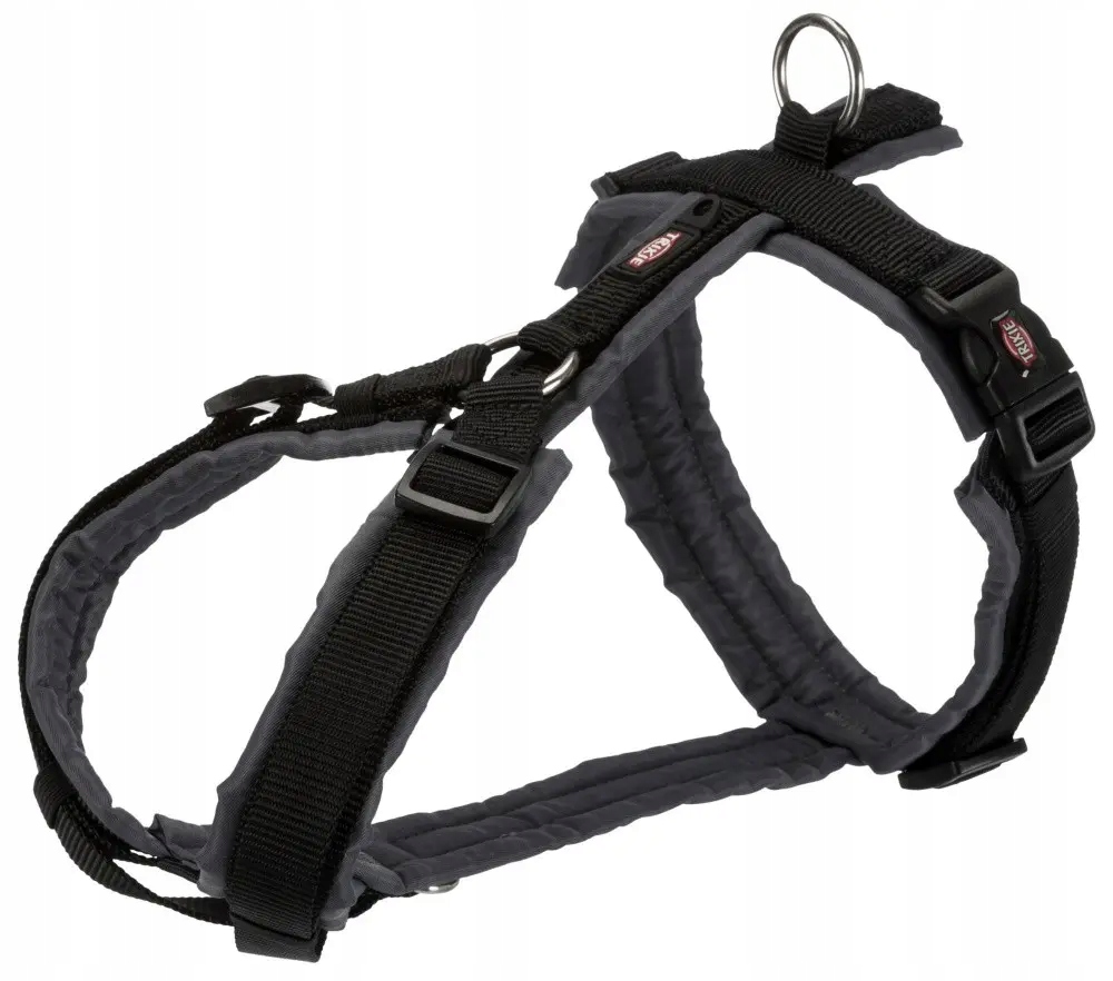 Trixie Szelki trekkingowe Premium M-L TX-czarny-grafit