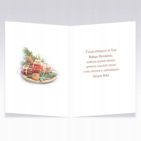 KARNET LAURKA ŚWIĘTA BOŻE NARODZENIE BN + KOPERTA Kod producenta 5346