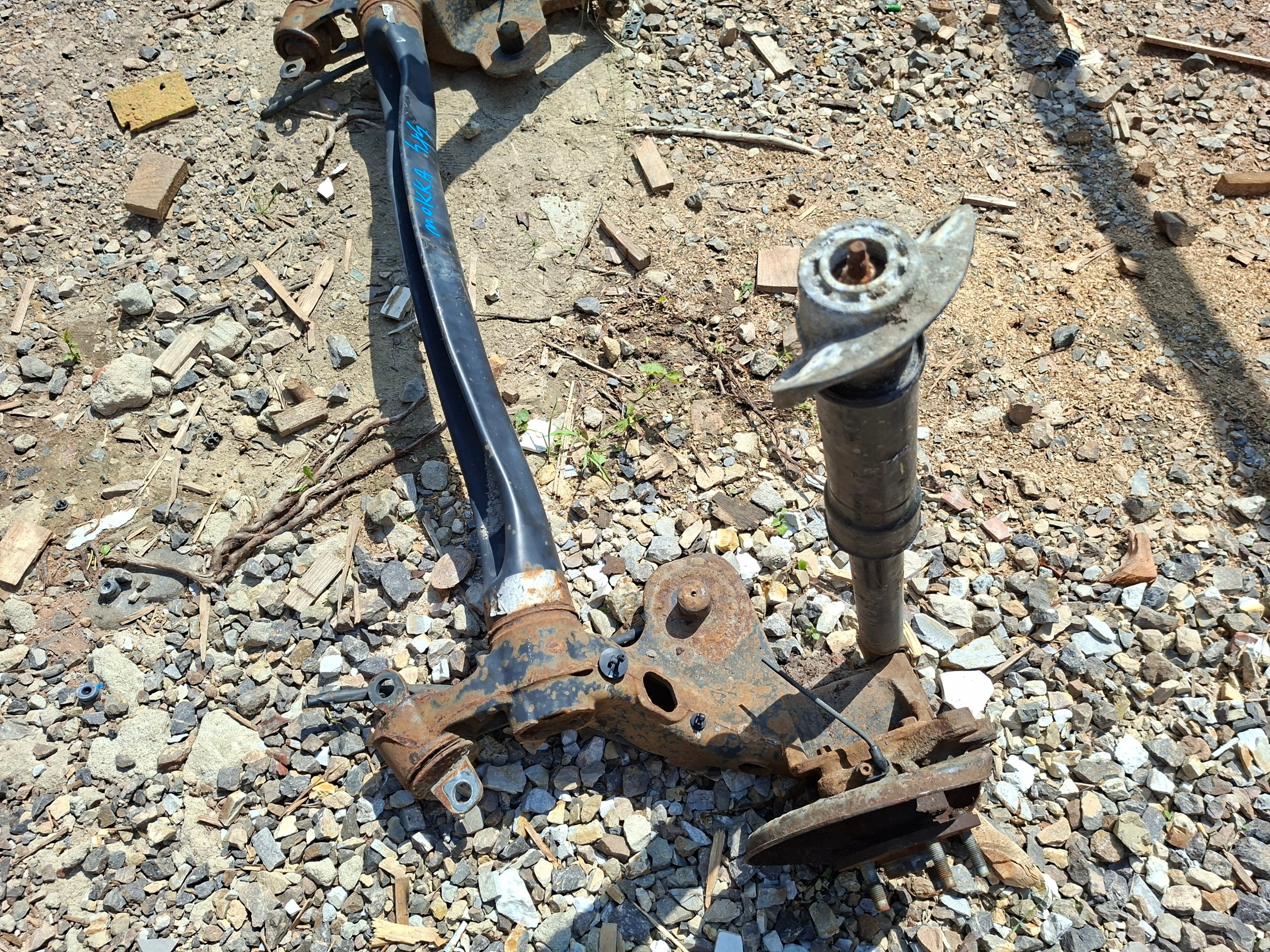 rear sider axle beam trawersa opel mokka 4x4