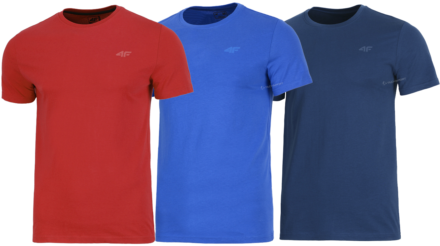 

4F Zestaw 3szt. Męska Koszulka T-shirt XXXL 3XL
