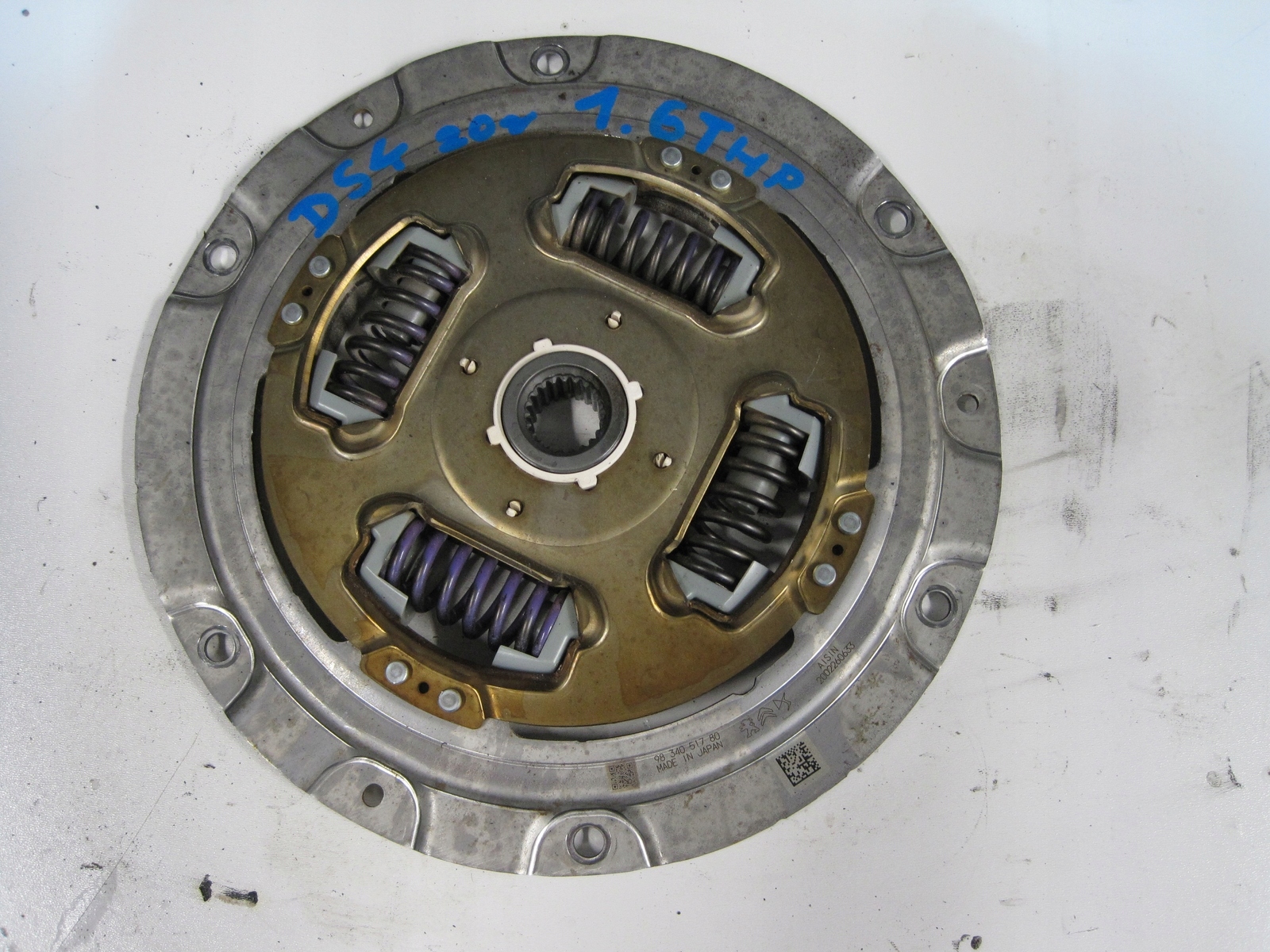 clutch disc CITROEN DS4 II 1,6THP 98340-51780