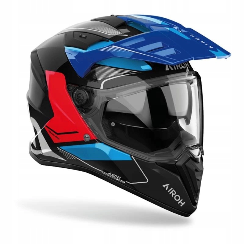 Helma Airoh Bandit Tune Blue/red Gloss modrá červená čierna Darčeky