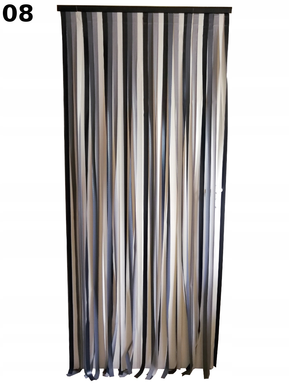 ZASŁONA DRZWIOWA PASKI MOSKITIERA 90x200 cm K 08