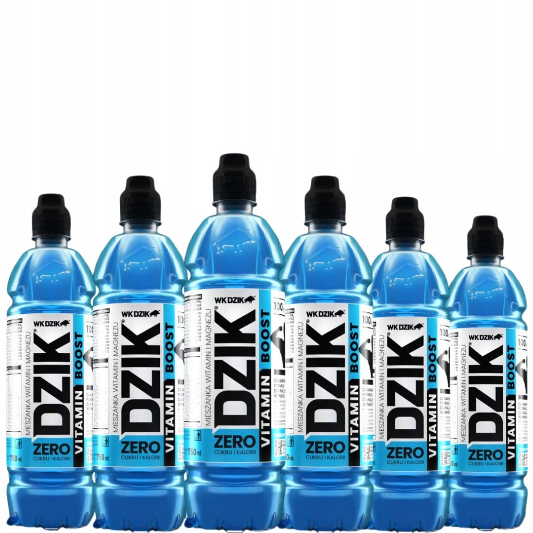 Wk Dzik Vitamin Boost Zero Nápoj 750 ml isotonic vitamíny minerály