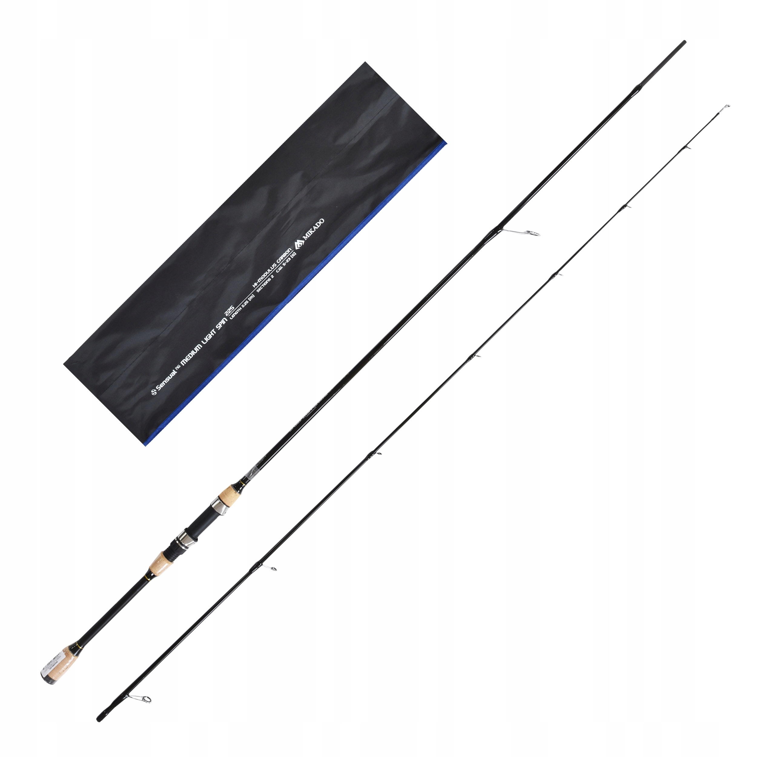 Wędka spinningowa Mikado Sensual Ng Medium Light Spin 2.25m 5-23g