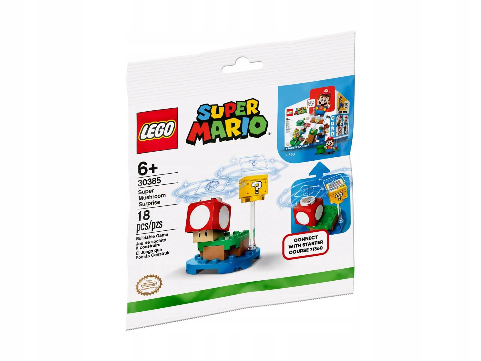 

Lego 30385 Mario Supergrzybowa niespodzianka