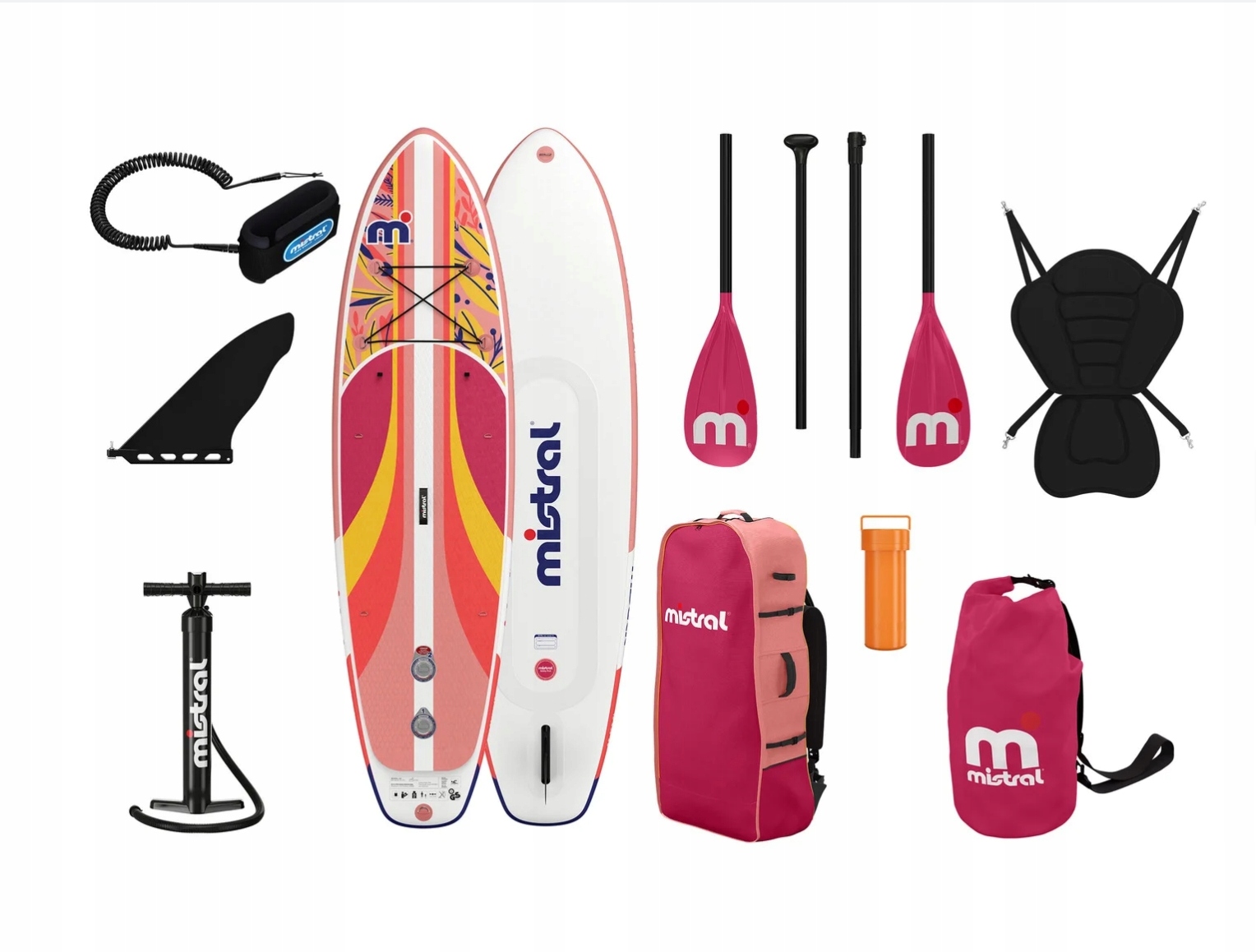 Deska Sup Mistral Allround VIVID 2 w 1 dwukomorowa 305 x 81 x 15 cm