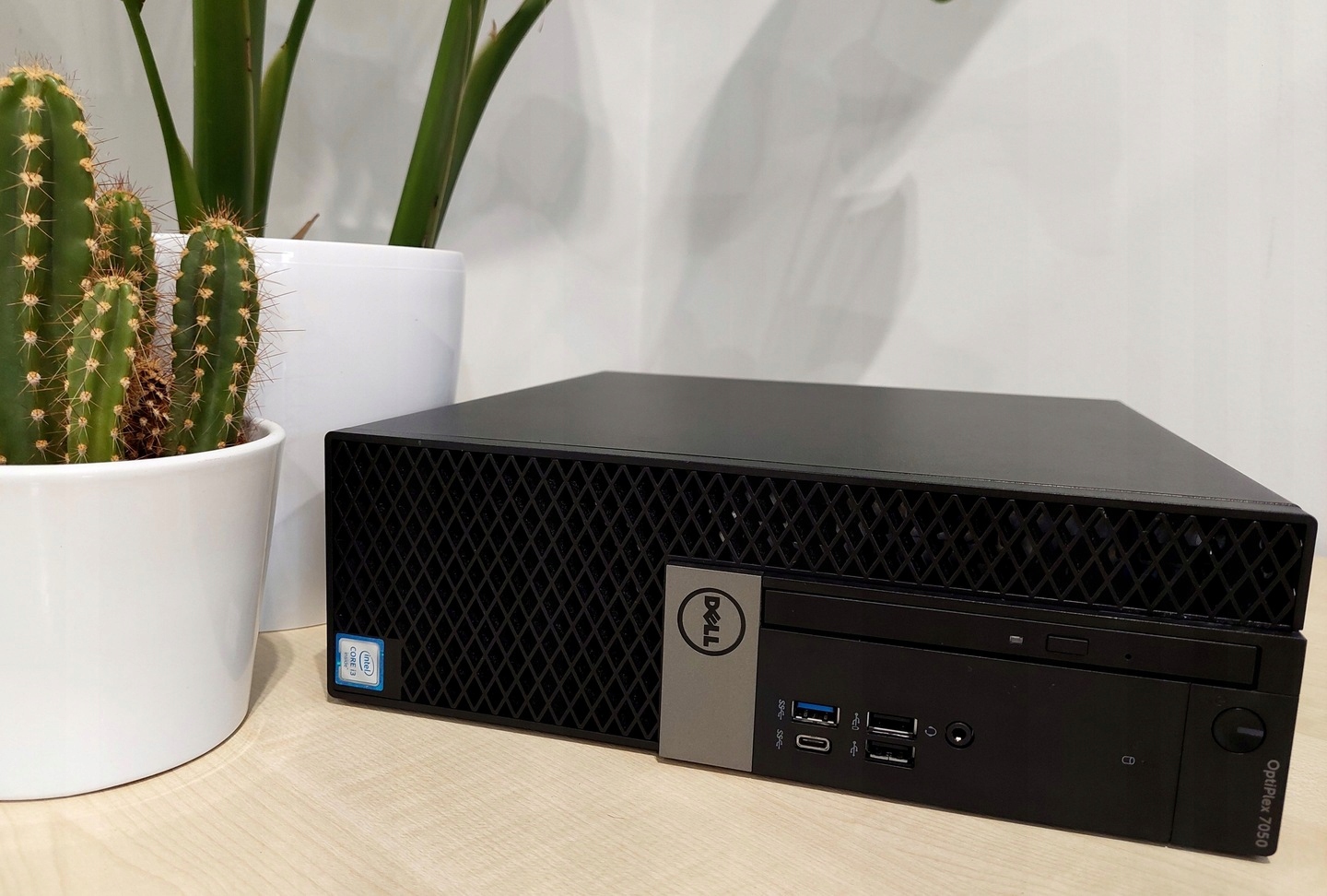 PC komputer Dell 7050 i3-6100 8GB DDR4 240SSD HD 530 Win10 HDMI DP czarny Typ dysku twardego SSD