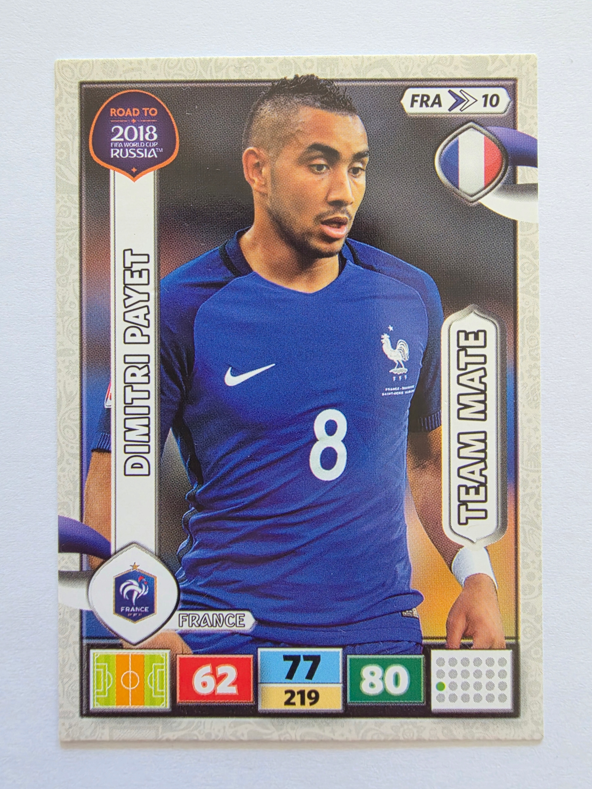 2018 Panini Road To World Cup Russia Dimitri Payet Francja Fra 10
