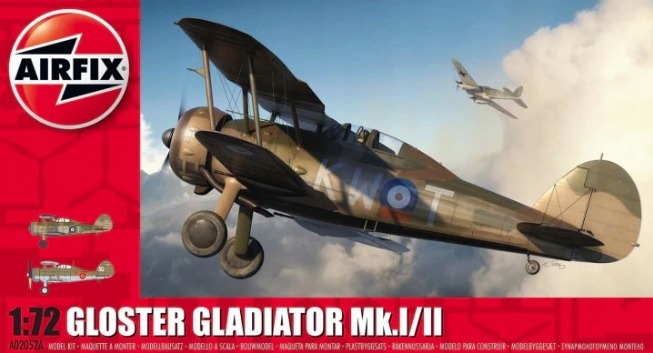 Gloster Gladiator Mk.I/Mk.II- Airfix 02052A