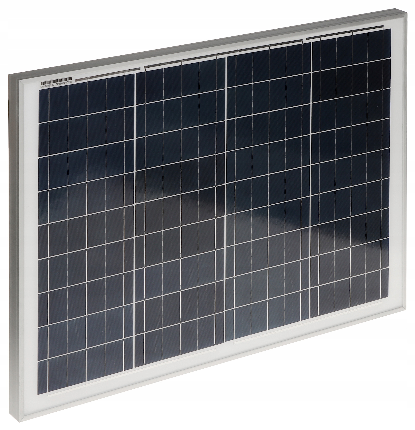 Fotovoltaický Panel SP-50-AF Je Pevný V Hliníkovém Rámu