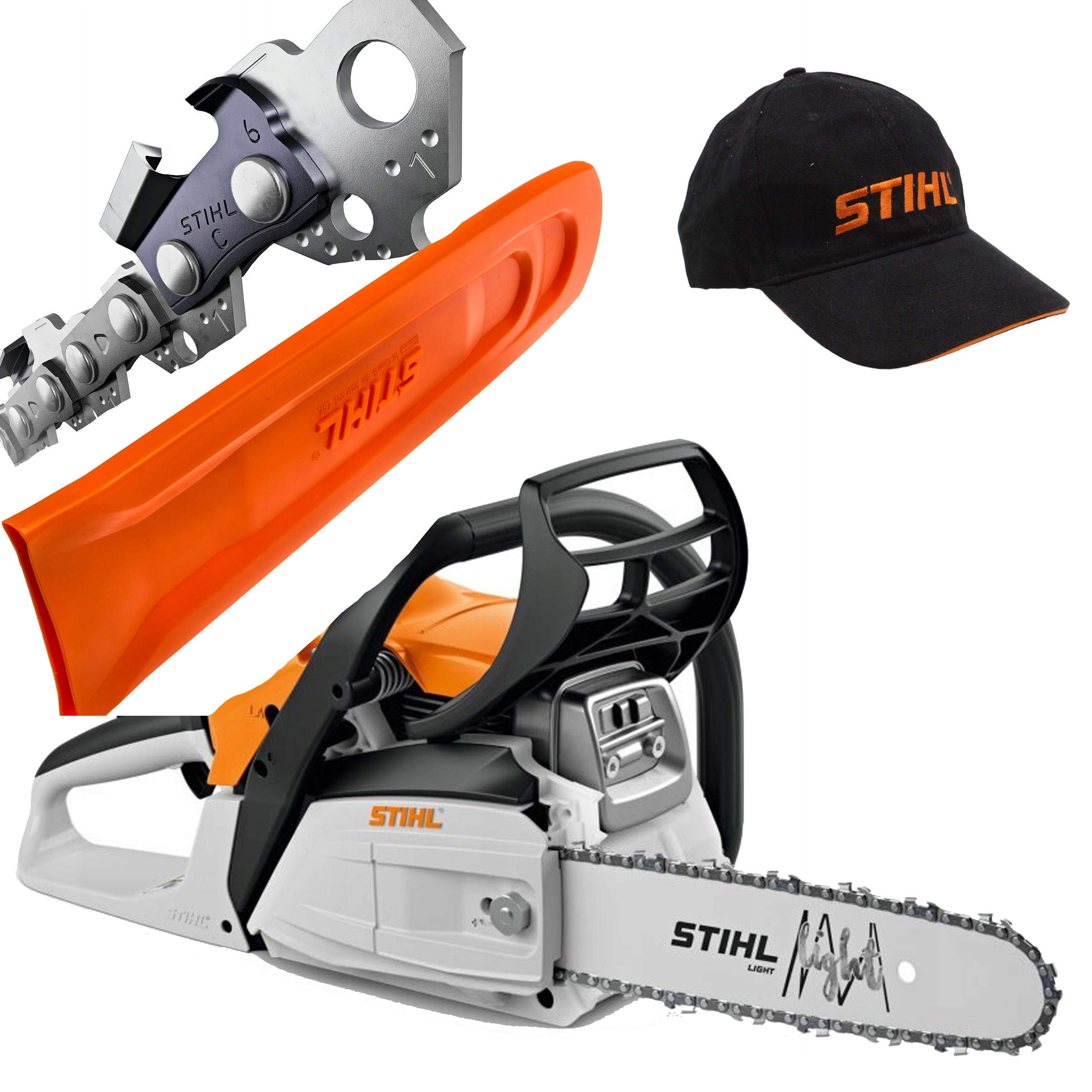 ORYGINALNA PILARKA PIŁA SPALINOWA STIHL MS 162 35cm 1,1mm 3/8 + CZAPKA
